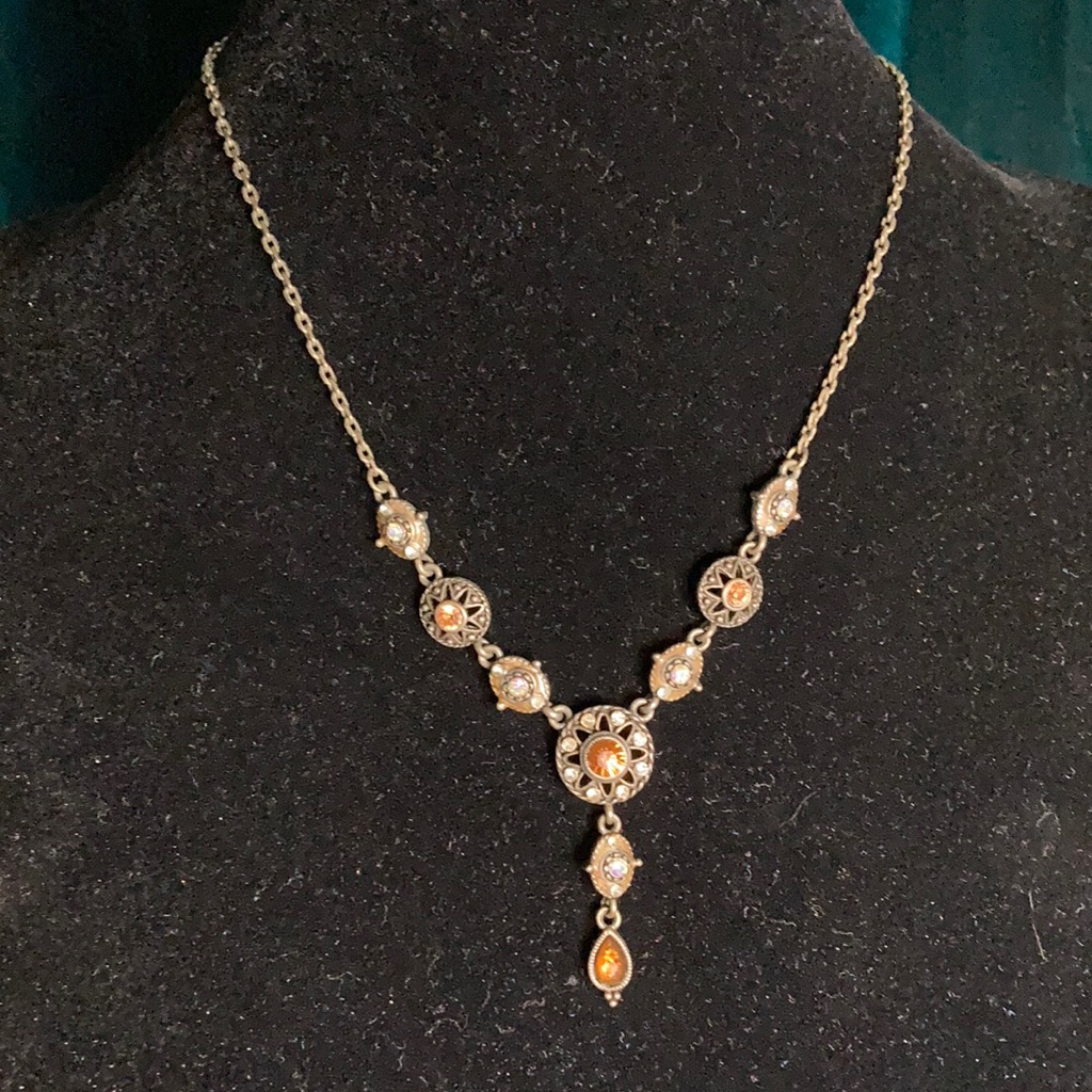 Nancy & Rise Vintage Bronze Necklace